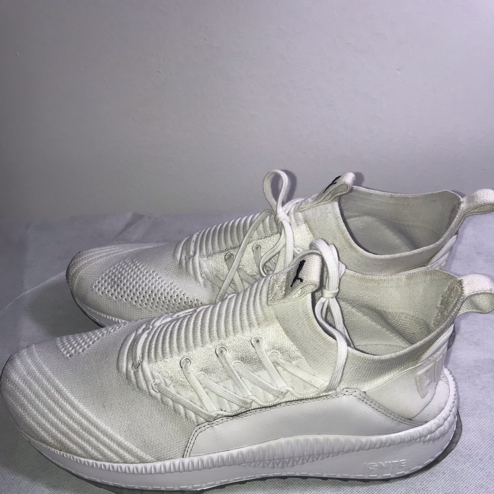 Puma tsugi jun white size 11